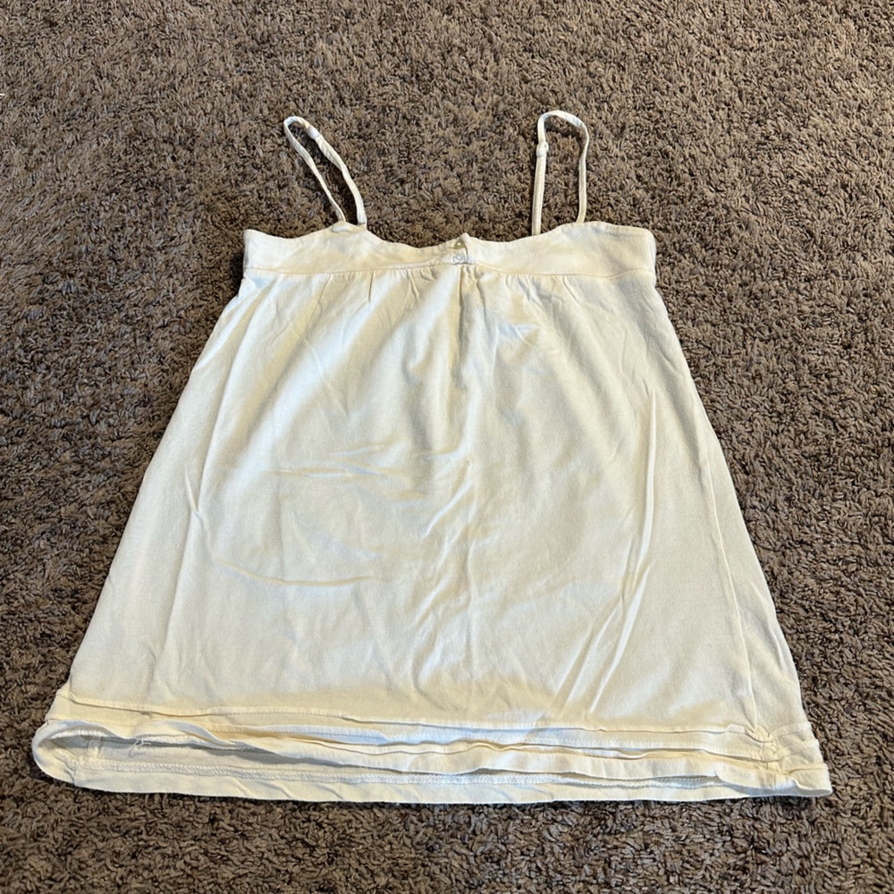 Women’s Gap cream Spaghetti Strap Tank size XS